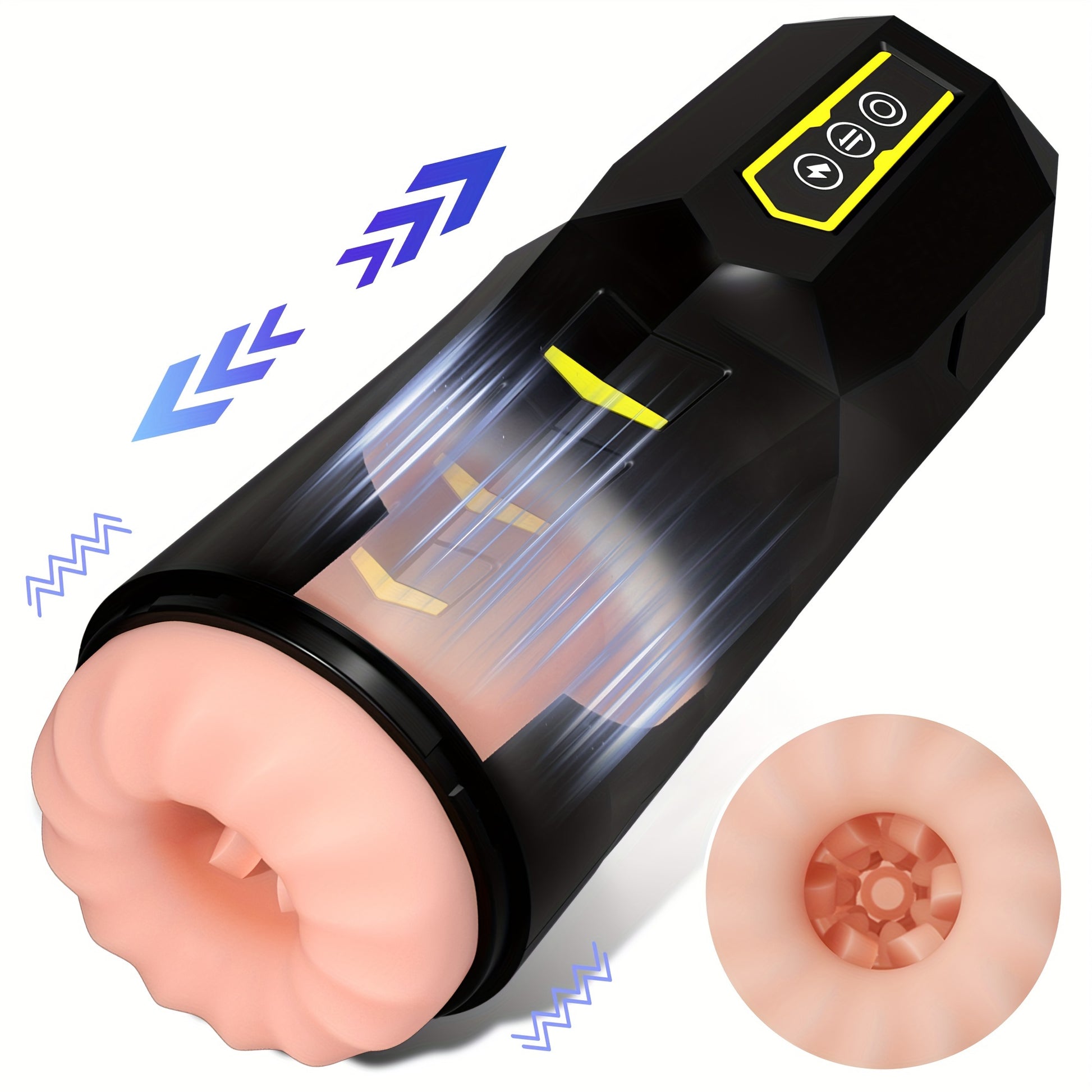 Automatic Male Masturbation Cup with 9 Thrusting & Vibrating - HeartCaptor