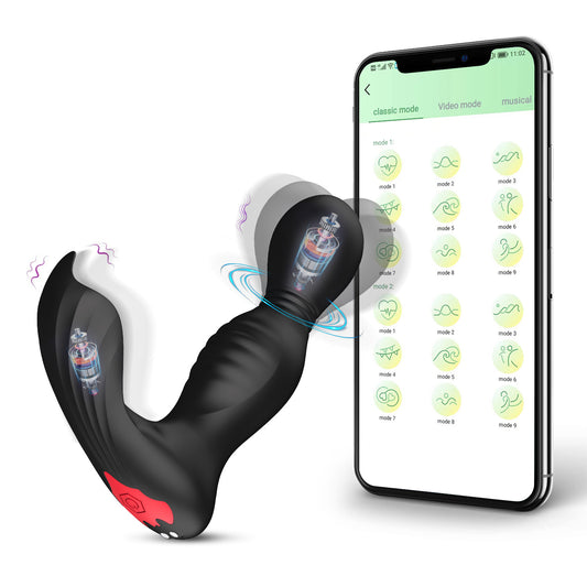 Advanced Prostate Stimulator with App Control for Enhanced Pleasure