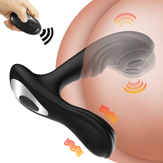 Wireless Remote Prostate Vibrator for Intimate Stimulation