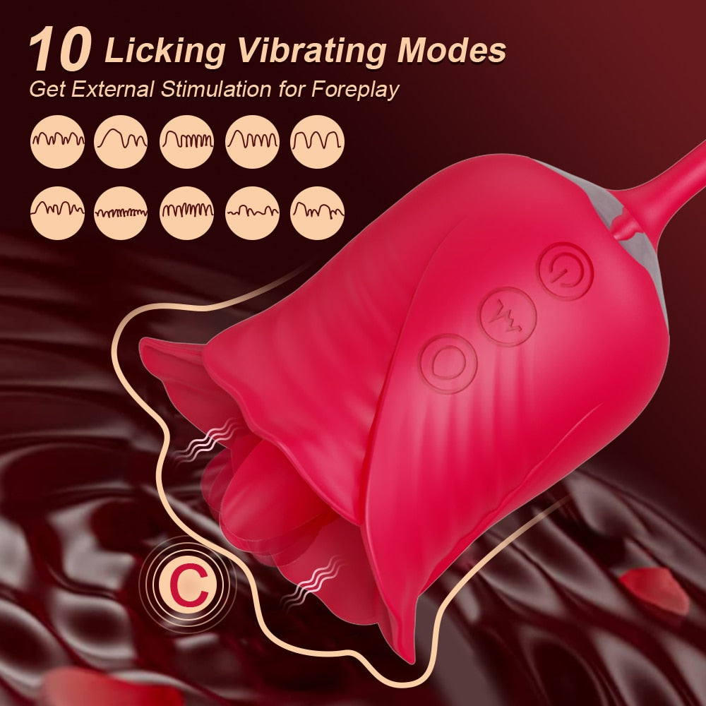 Dual Head Vibrator for Clitoral and G Spot Stimulation - HeartCaptor