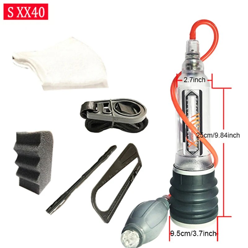 Male Penis Pump Water Vacuum Pump - HeartCaptor