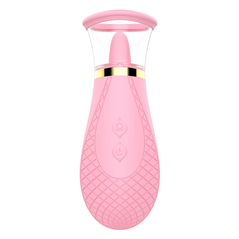 Clitoral Sucking Vibrator with 9 Lick Modes and 3 Suction Modes - HeartCaptor