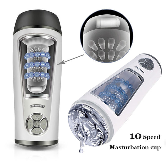 Automatic Thrusting Masturbator Cup for Men