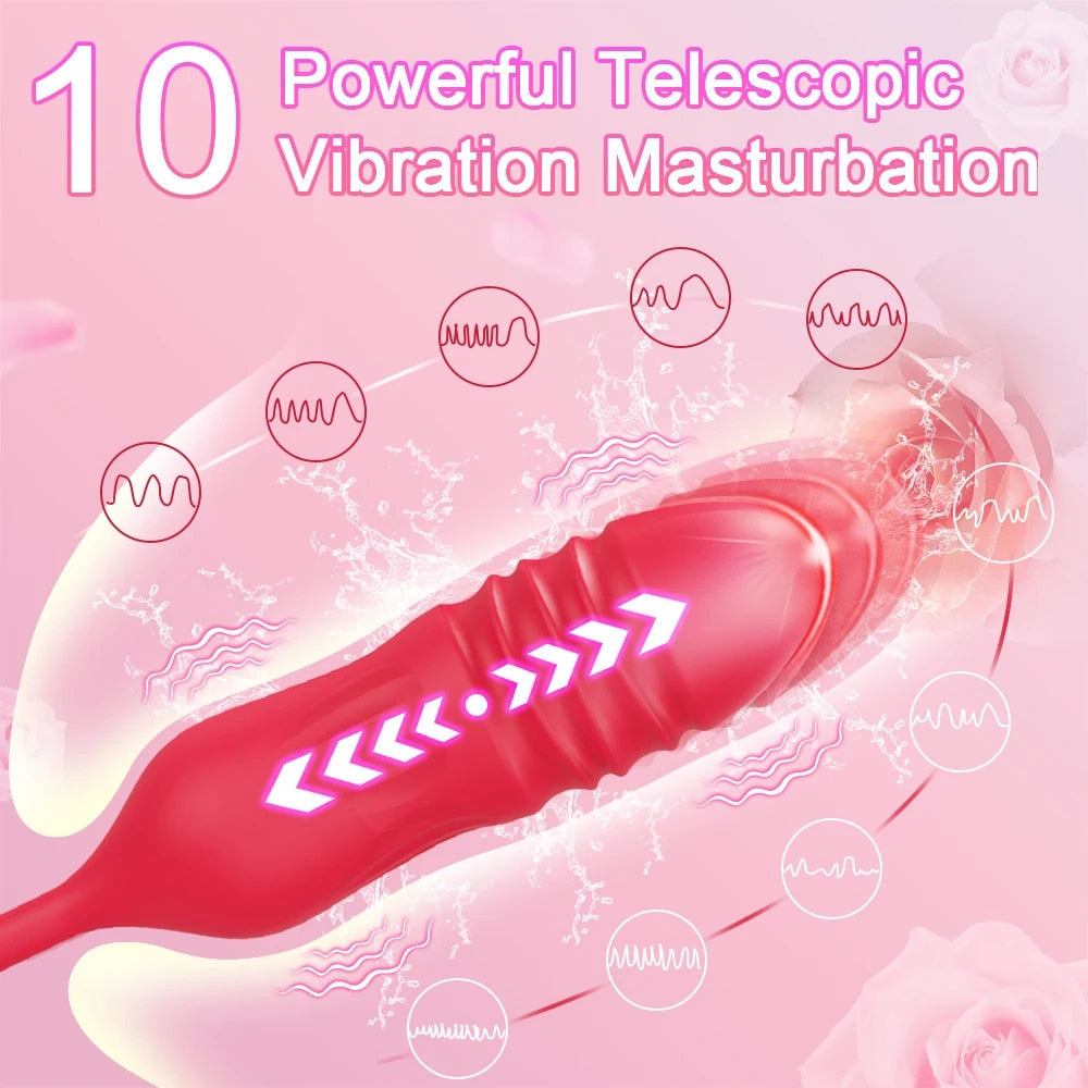 Tongue Licking Vibrator for Women - HeartCaptor