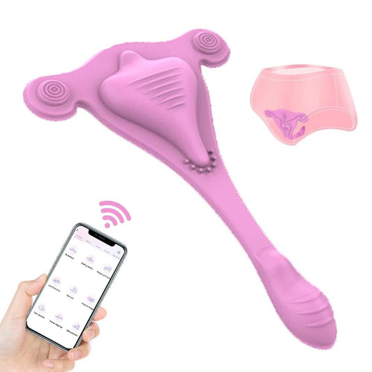 APP Controlled Wearable Panty Vibrator for Women - 10 Vibrating Modes - HeartCaptor