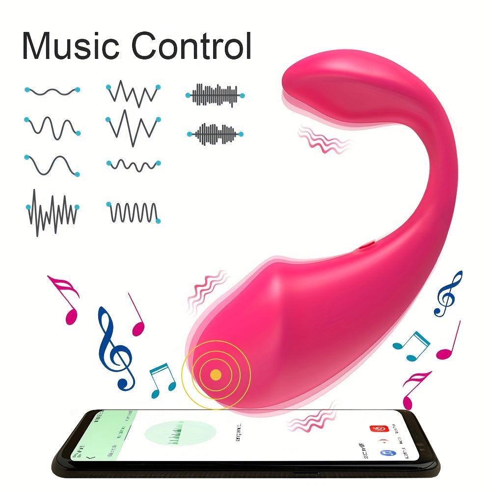 App Remote Control Wearable Panty Clitoral Vibrator - HeartCaptor