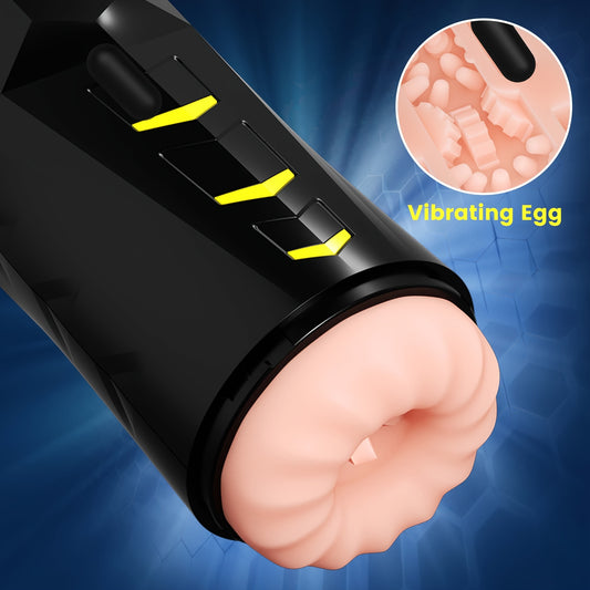 Automatic Male Masturbation Cup with 9 Thrusting & Vibrating - HeartCaptor