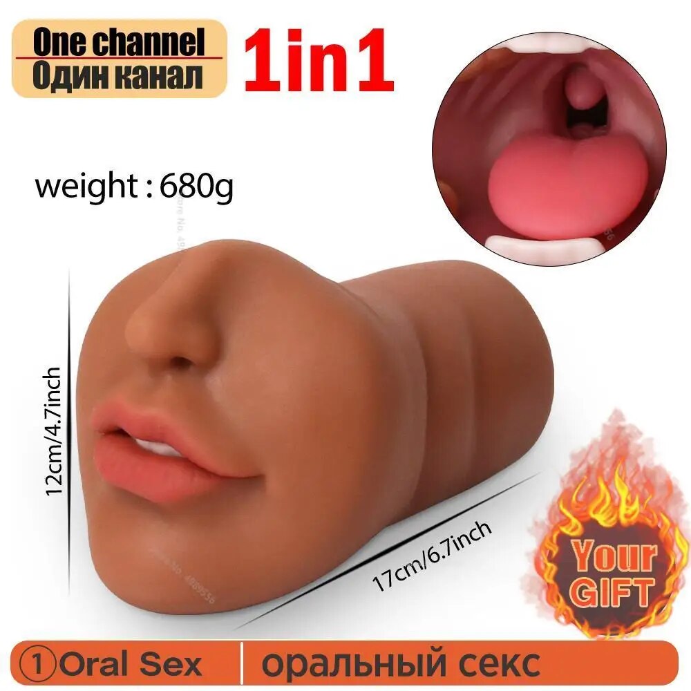 Realistic Silicone Vagina Masturbator for Men - HeartCaptor