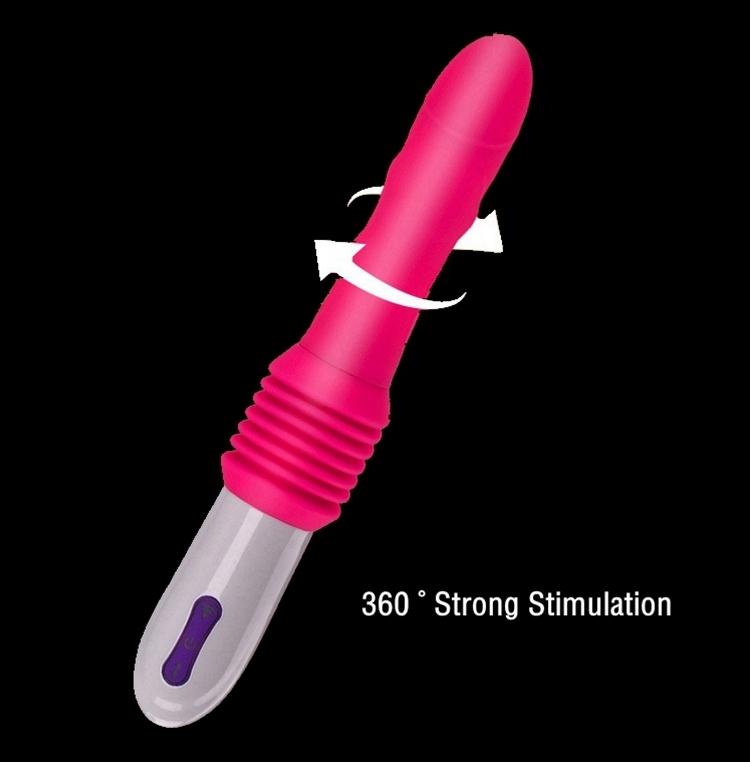 Automatic Telescopic Vibrator with G Spot Vibration Massager - HeartCaptor