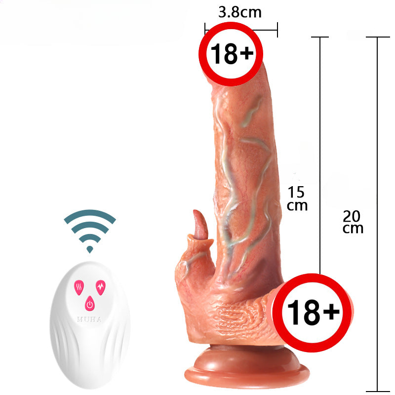 Realistic Vibrating Heated Dildo & Suction Cup - Experience the Ultimate Pleasure! - HeartCaptor