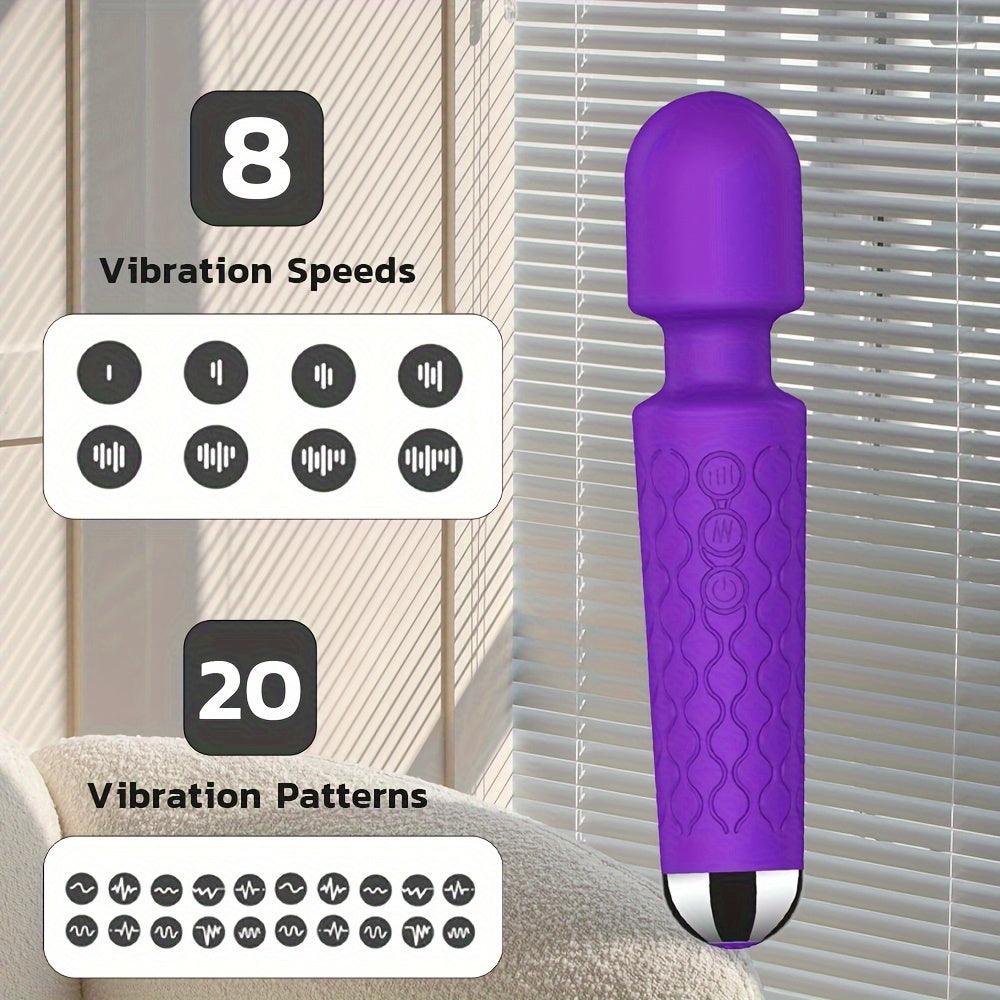 Wireless Clitoral Stimulator AV Wand Vibrator - HeartCaptor