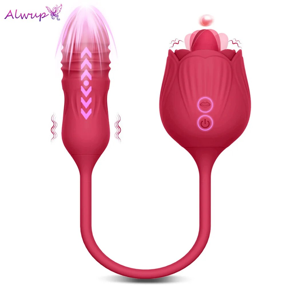 Tongue Licking Vibrator for Women - HeartCaptor