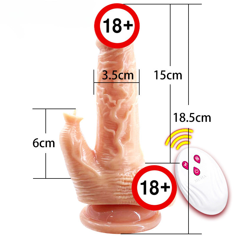 Realistic Vibrating Heated Dildo & Suction Cup - Experience the Ultimate Pleasure! - HeartCaptor