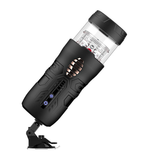 High-Speed Rotating Male Masturbator with 7 Modes and Suction Base