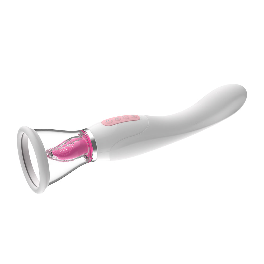 High-Frequency Vibrating Clitoris Stimulator with Suction - HeartCaptor