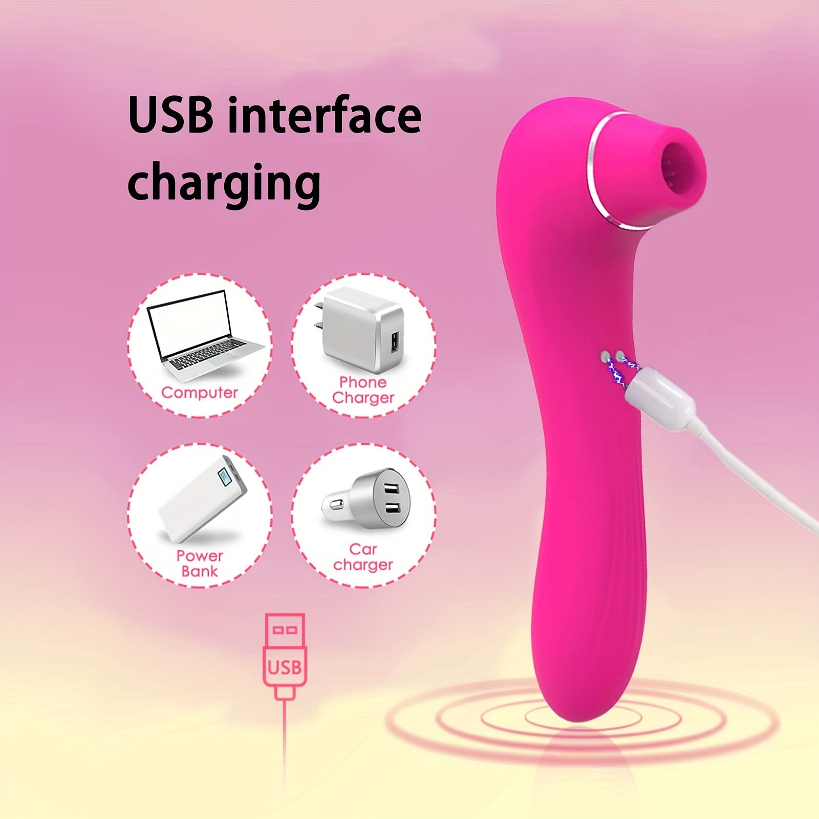 Upgraded Sucking Vibrator for Women, 10 Sucking & Vibrating Clitoral Stimulator - HeartCaptor