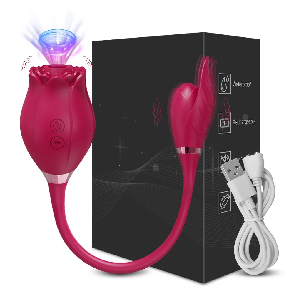 Tongue Licking Vibrator for Women - HeartCaptor