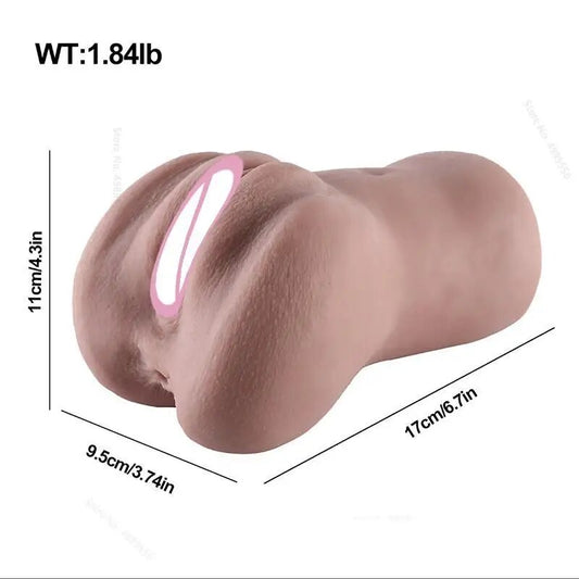 Realistic Vagina Masturbator for Men - Pocket Pussy Pleasure Toys - HeartCaptor