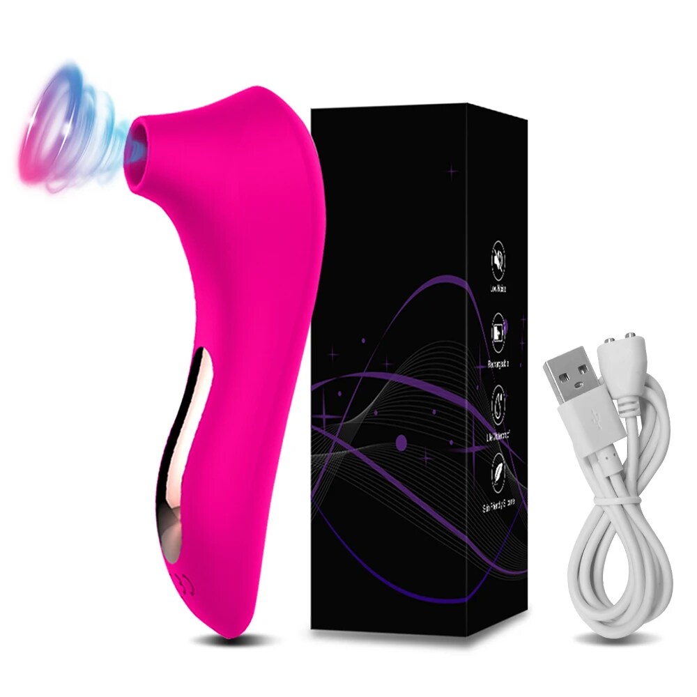 Clitoral Sucking Vibrator with 10 Modes - HeartCaptor