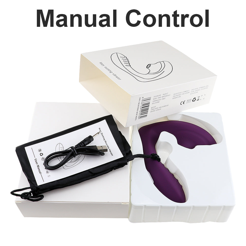 APP Bluetooth Vagina Sucking Vibrator 20 Modes Clitoris Stimulator - HeartCaptor