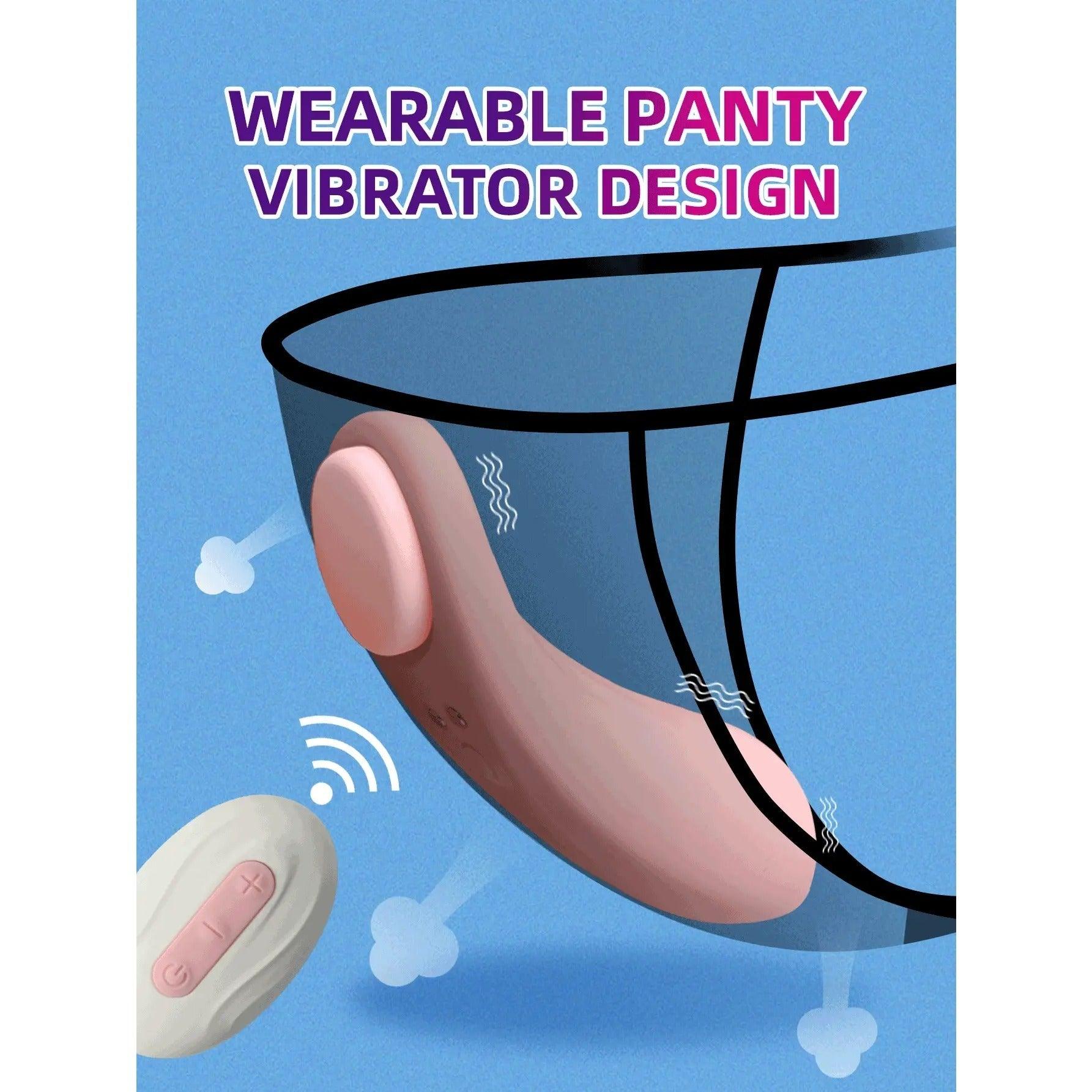 Wearable Remote Control Panties Vibrator for Women - HeartCaptor