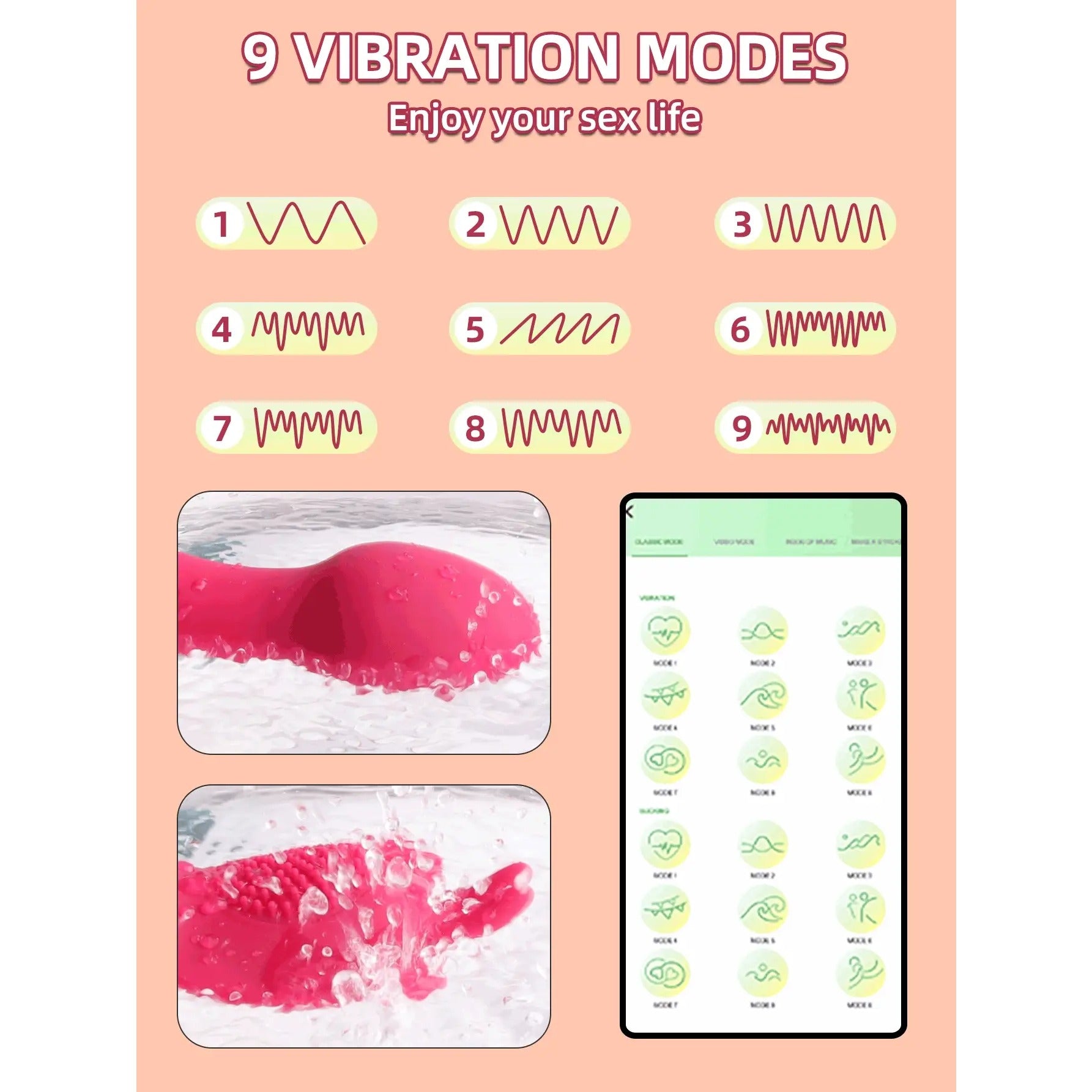 Wearable Butterfly Vibrator for Clitoral Stimulation - HeartCaptor